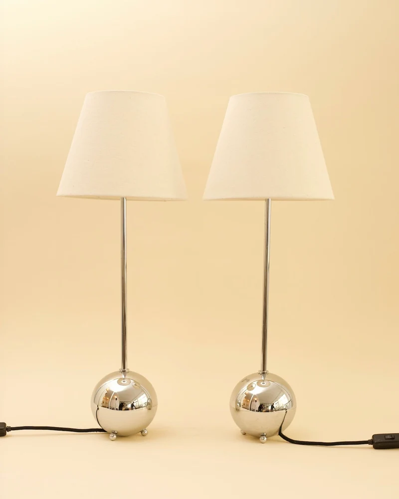 Vintage VASSILY Fabric Table Lamp