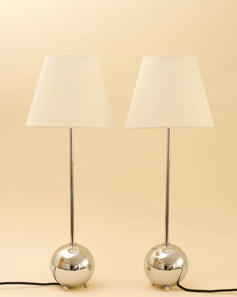 Vintage VASSILY Fabric Table Lamp