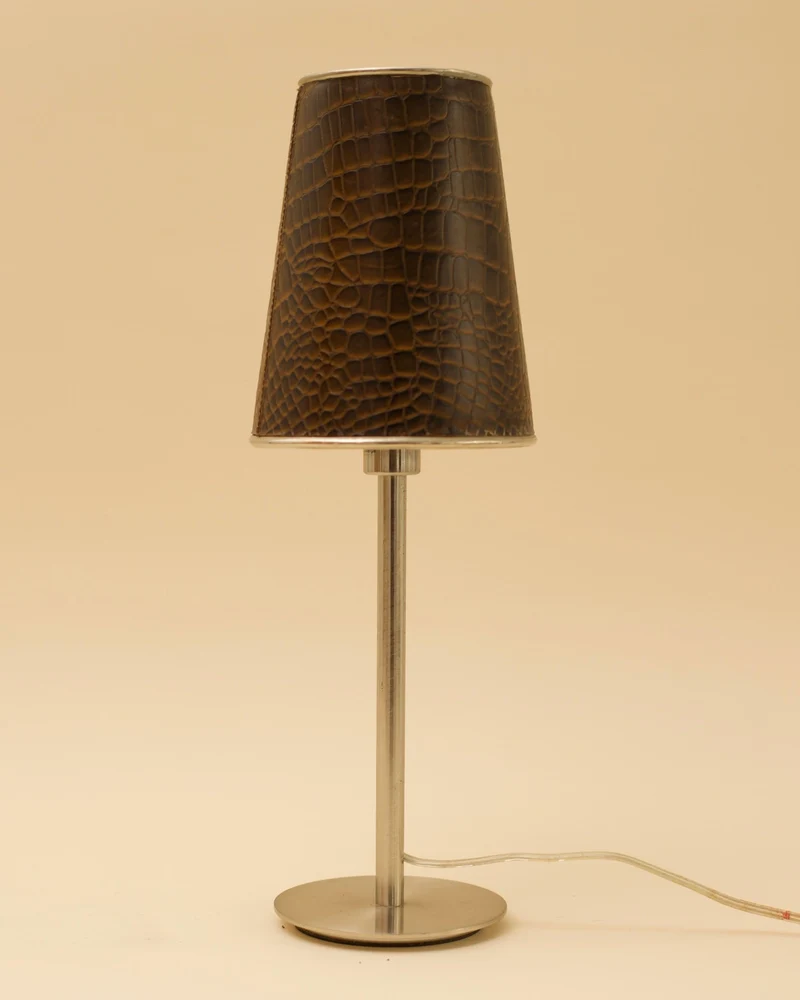 Vintage MEYER Chrome Table Lamp