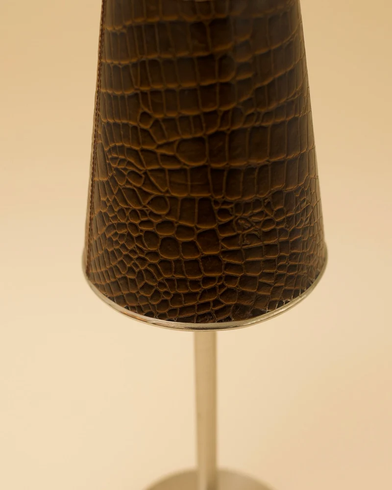 Vintage MEYER Chrome Table Lamp