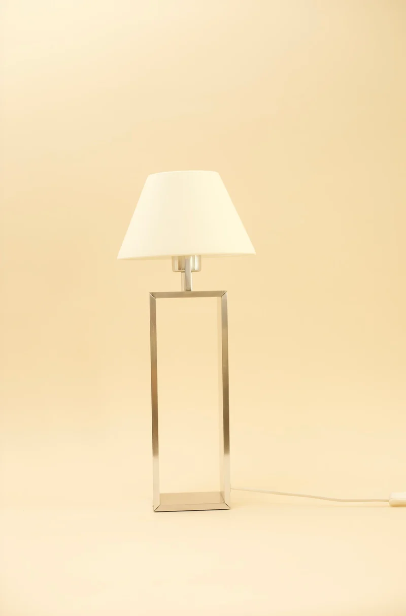 Vintage BREUER Fabric Table Lamp