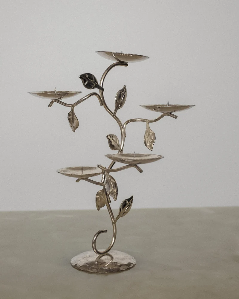 Elegant Blossom Candelabra