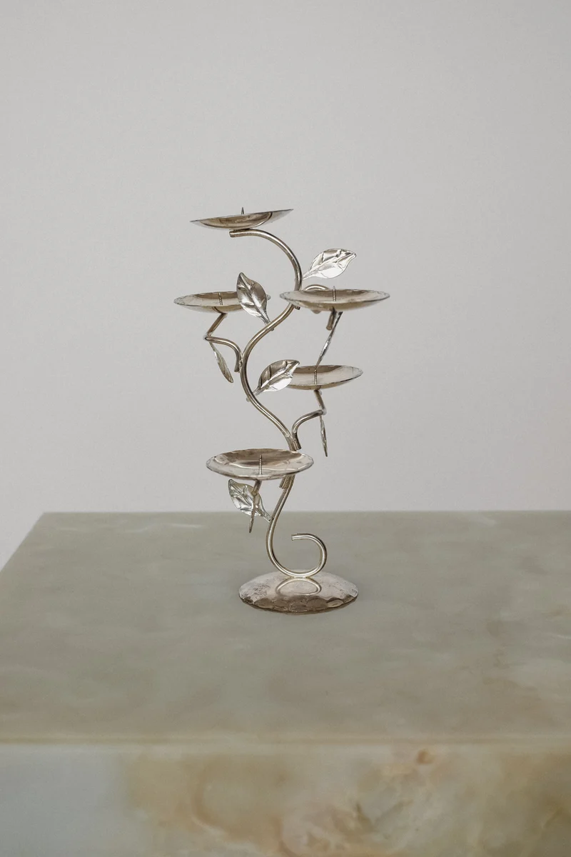 Elegant Blossom Candelabra