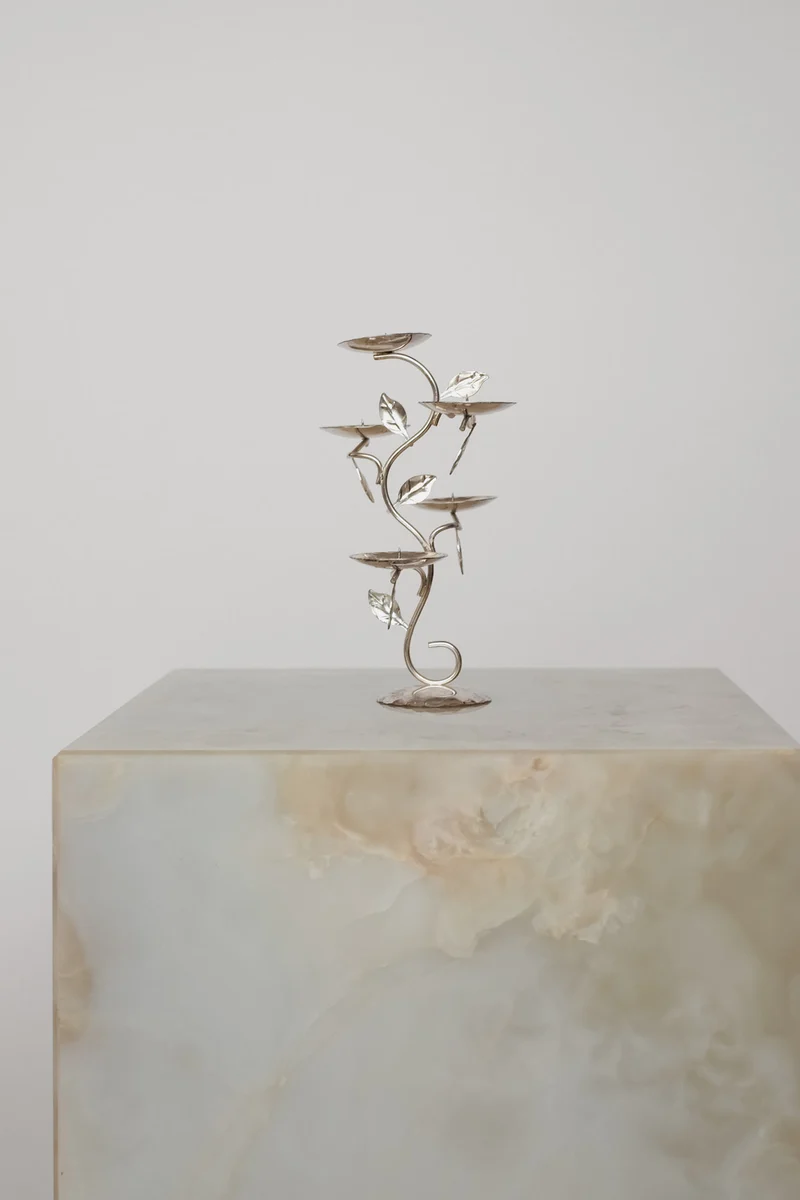 Elegant Blossom Candelabra