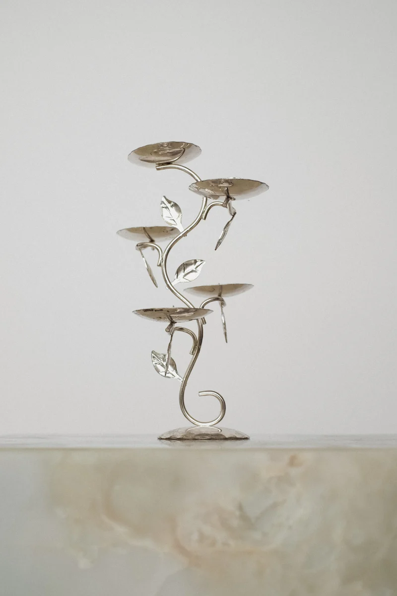 Elegant Blossom Candelabra