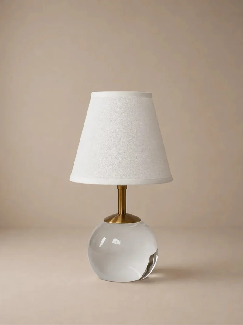 Cordless Crystal Table Lamp
