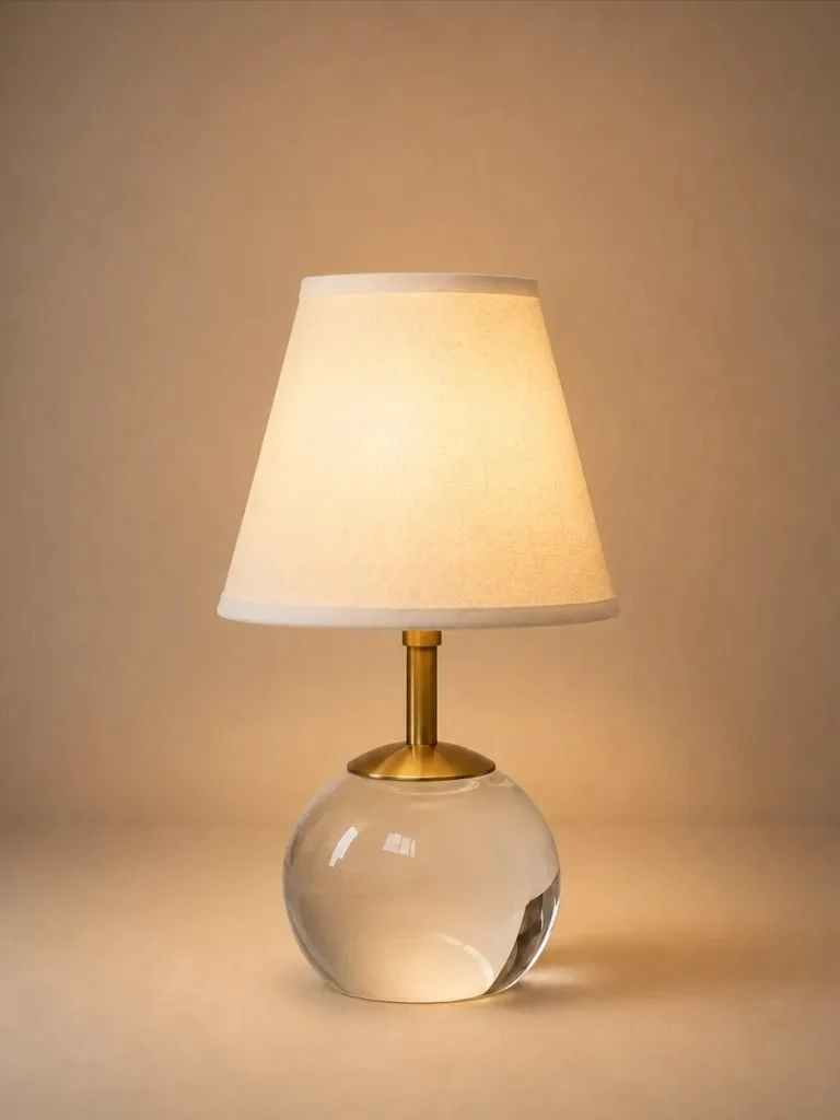 Cordless Crystal Table Lamp