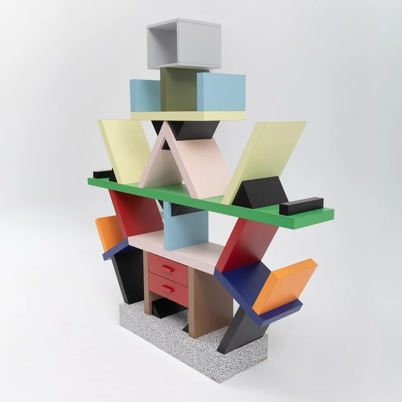 Carlton Bookshelf by Ettore Sottsass for Memphis Milano
