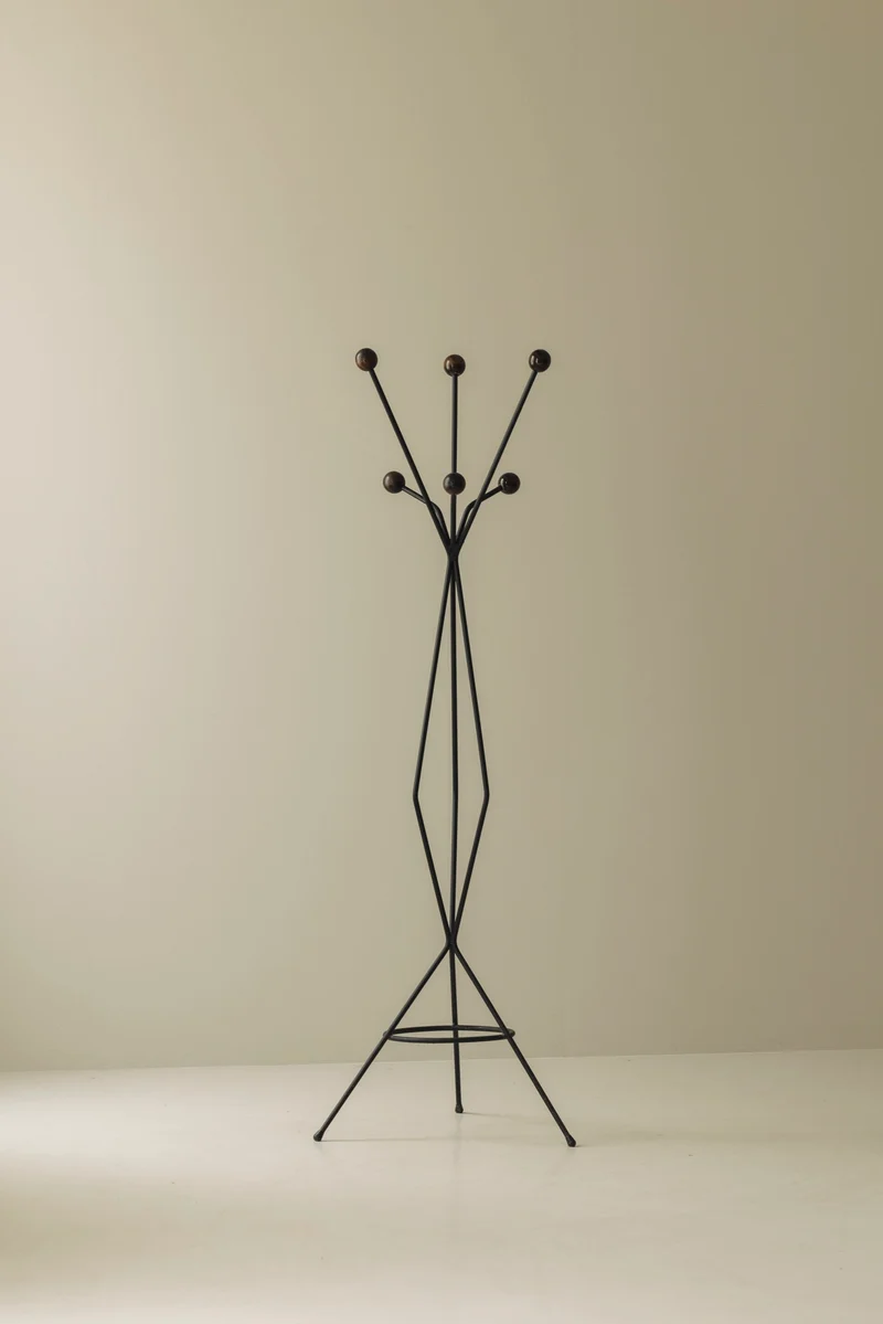 French Modernist Coat Stand, 1950s