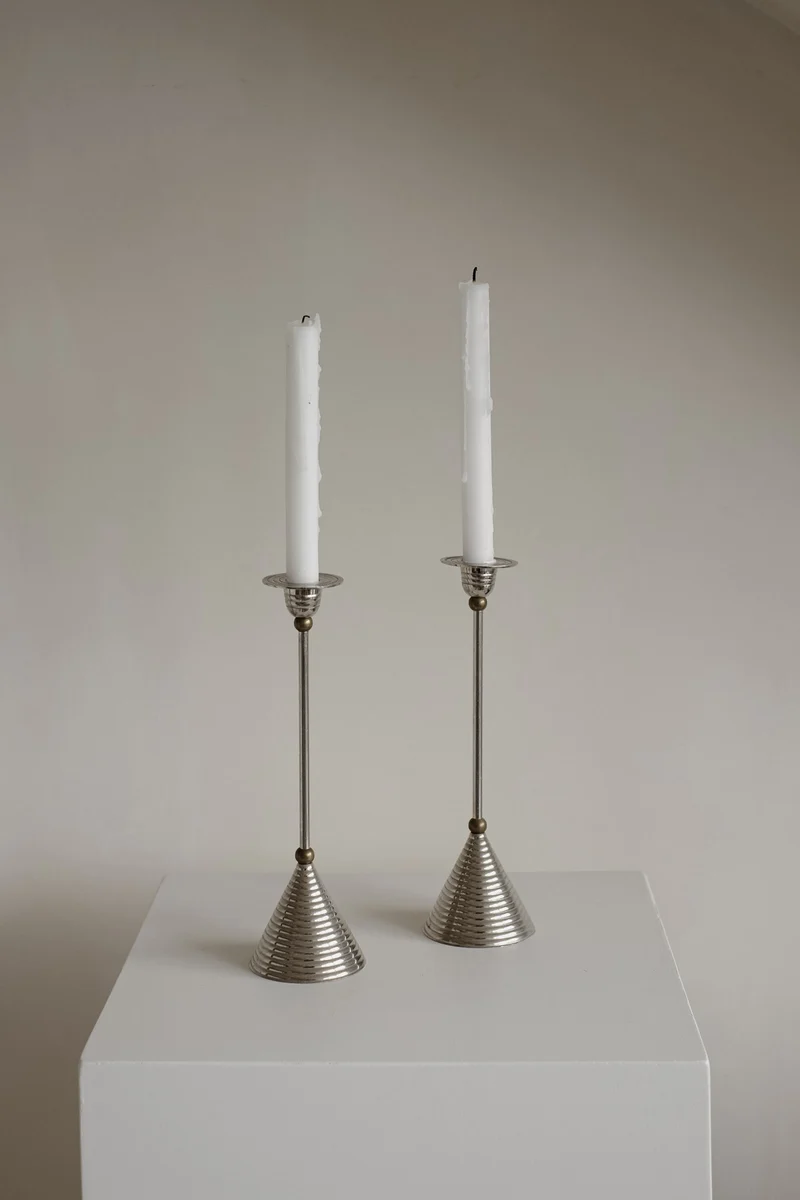 Art Deco Candle Holders