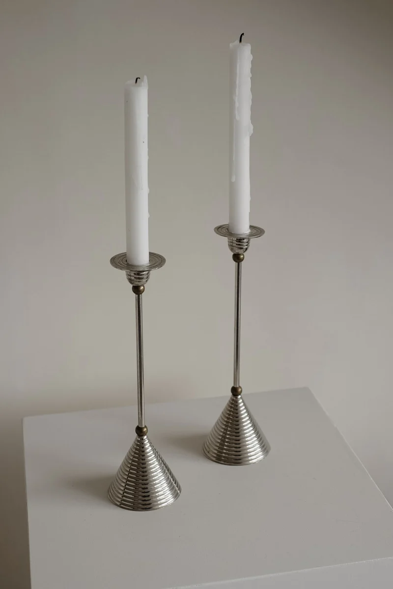 Art Deco Candle Holders
