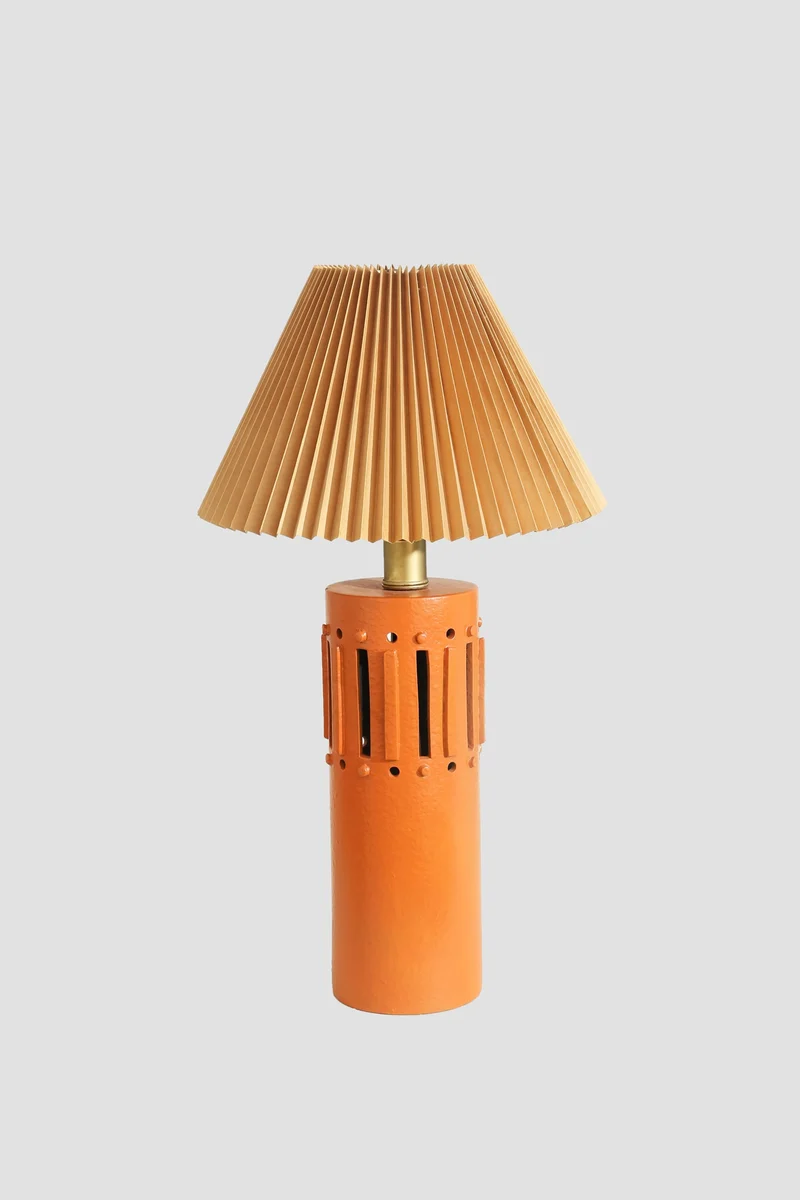 Vintage Brutalist Ceramic Table Lamp, 1970s