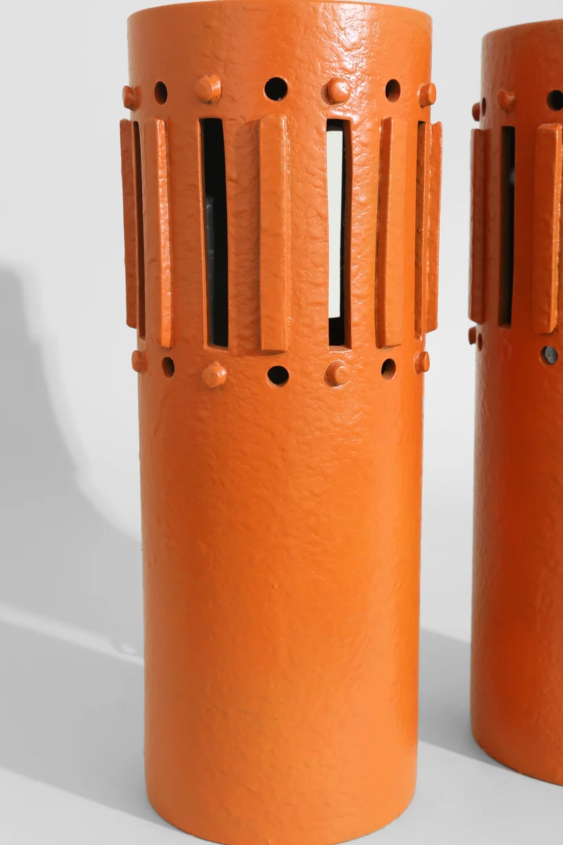Vintage Brutalist Ceramic Table Lamp, 1970s