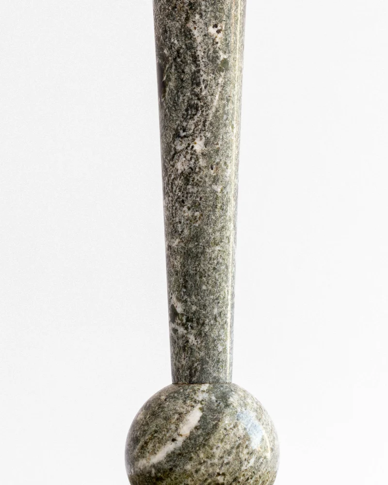 Vintage Art Deco Marble Table Lamp, Sweden, 1930s