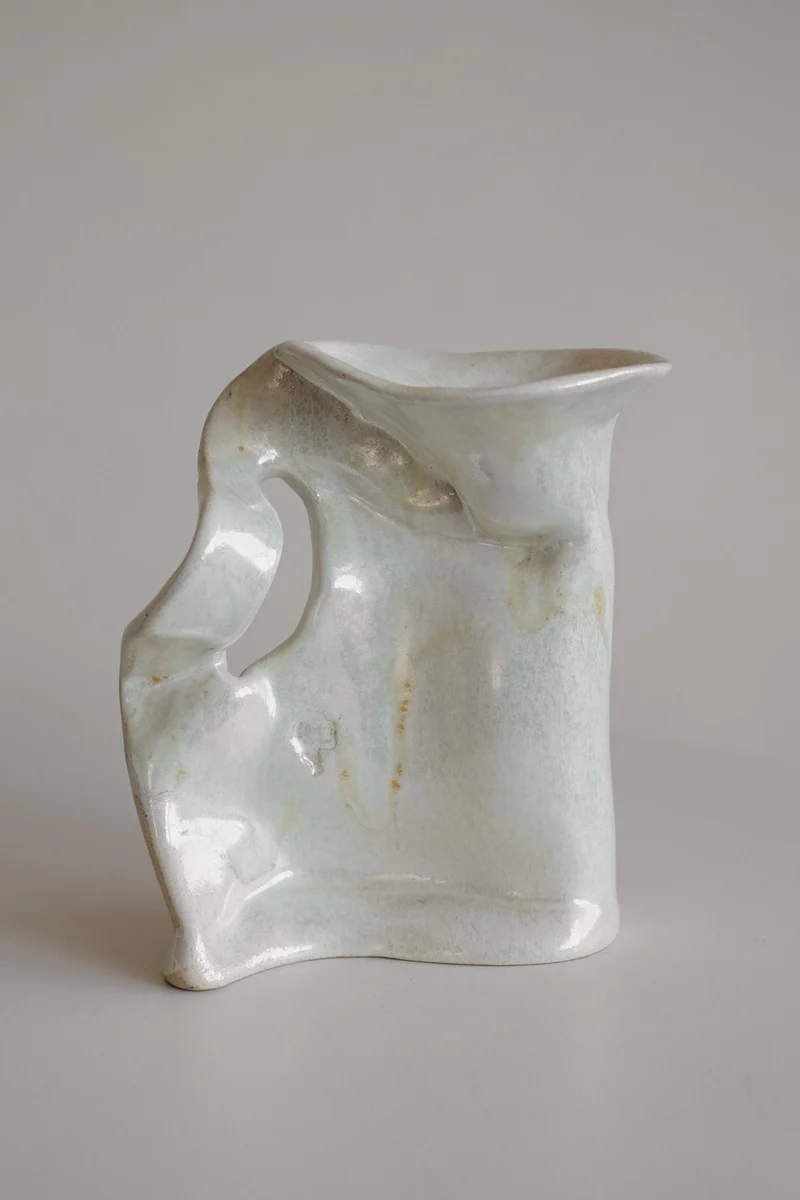 Sculptural Organic Ceramic Candle Holder