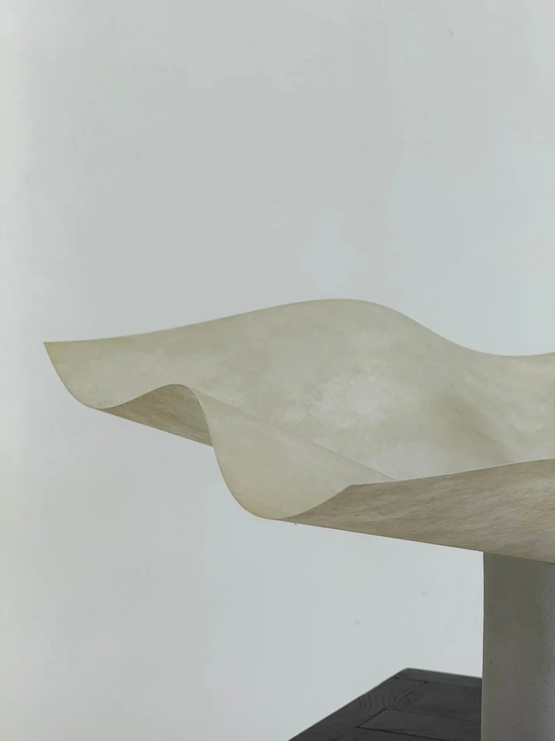 Vintage Area Ceramic Table Lamp by Mario Bellini for Artemide, 1970s