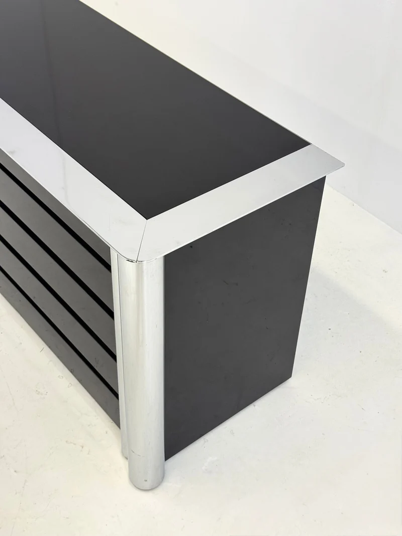 Black sideboard by Antonello Mosca for Cinova