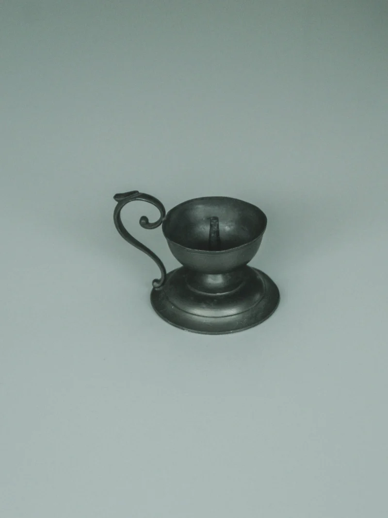 Pewter Candleholder