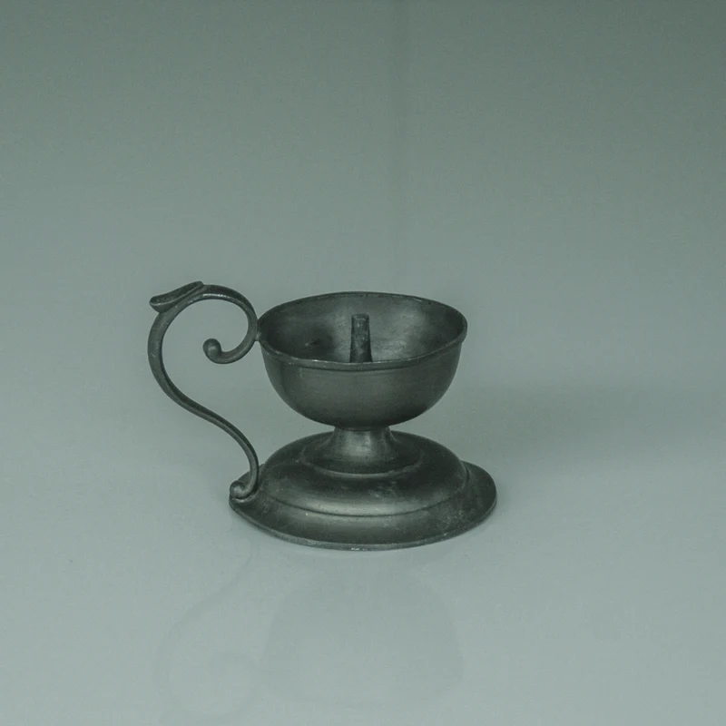 Pewter Candleholder
