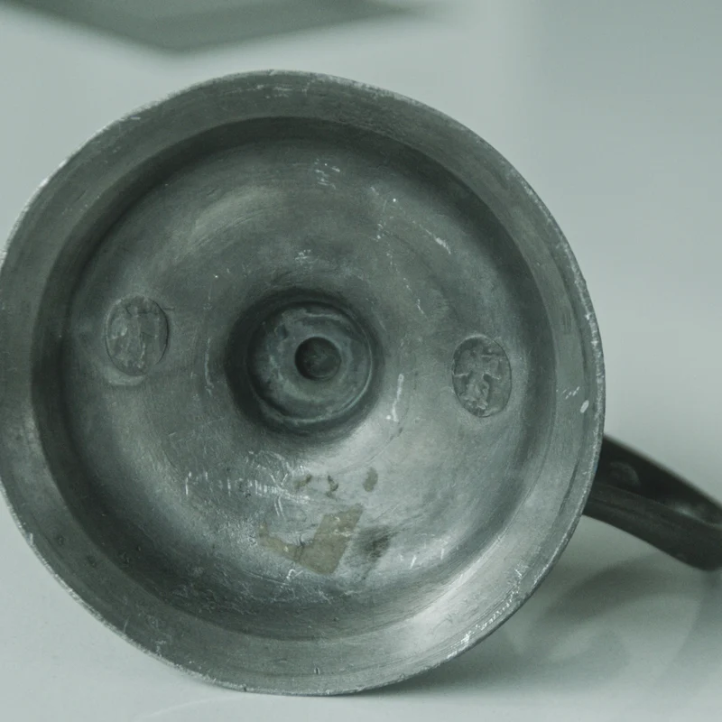 Pewter Candleholder