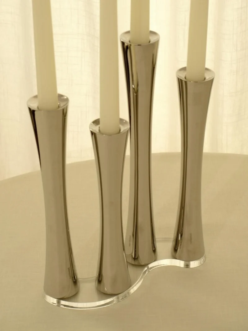 Sambonet Silver Candle Holder
