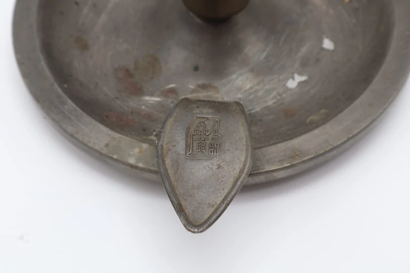 Pewter Chamberstick – France, 19th Century