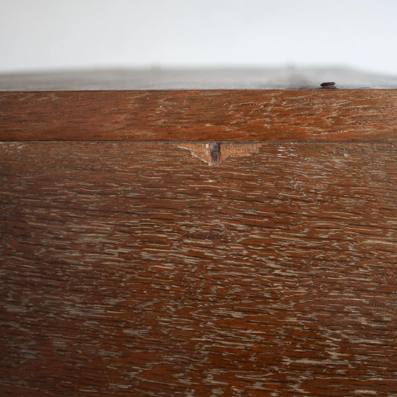 Claude Vassal Vintage Wardrobe Cabinet in Solid Oak