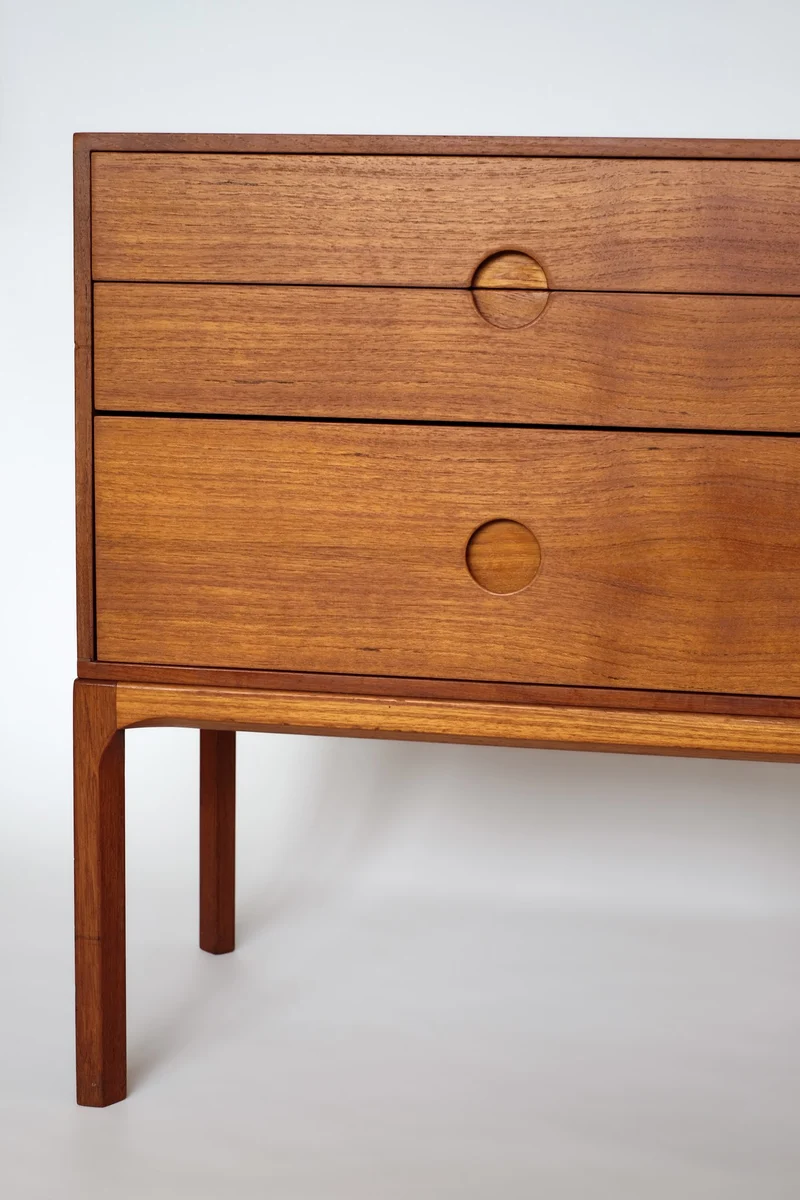 Mid-Century Danish Teak Chest of Drawers by Aksel Kjersgaard