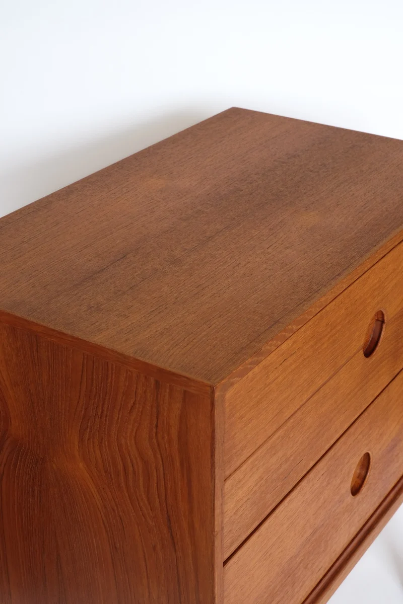 Mid-Century Danish Teak Chest of Drawers by Aksel Kjersgaard