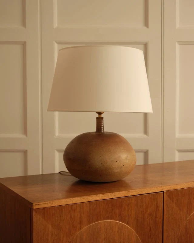 Vintage Pierre Digan 'La Borne' - Ceramic Table Lamp