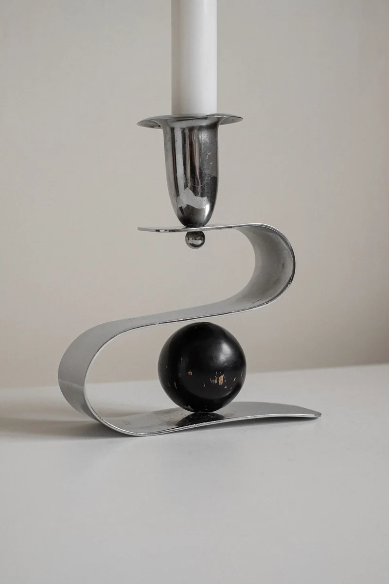 Vintage Balance Candle Holder