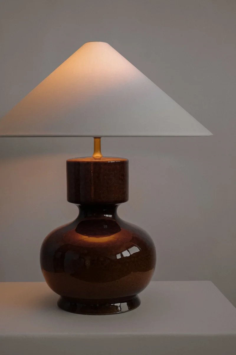 Vintage Large Ceramic Table Lamp