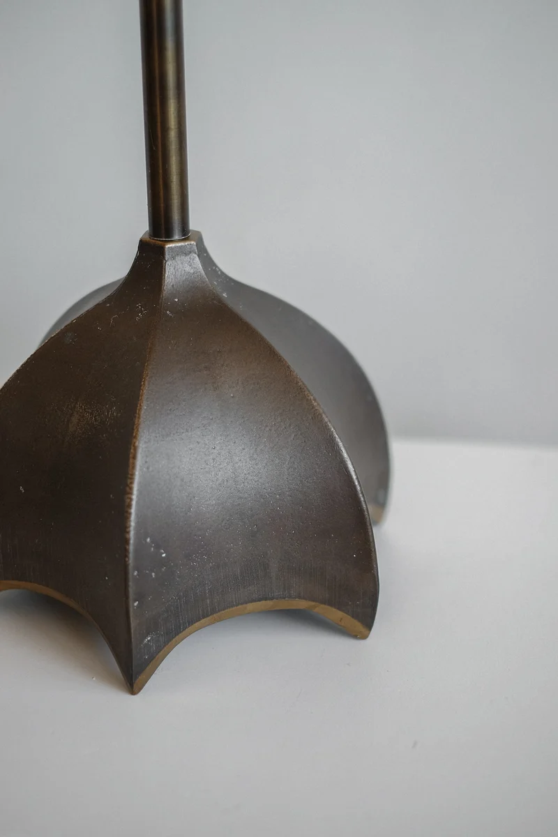 Vintage Silk Table Lamp