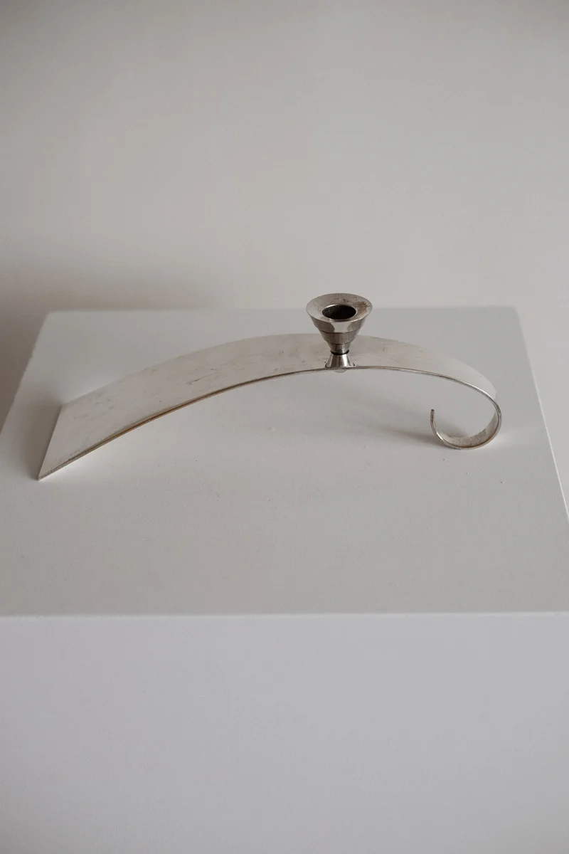 Silver Plated Candle Holder