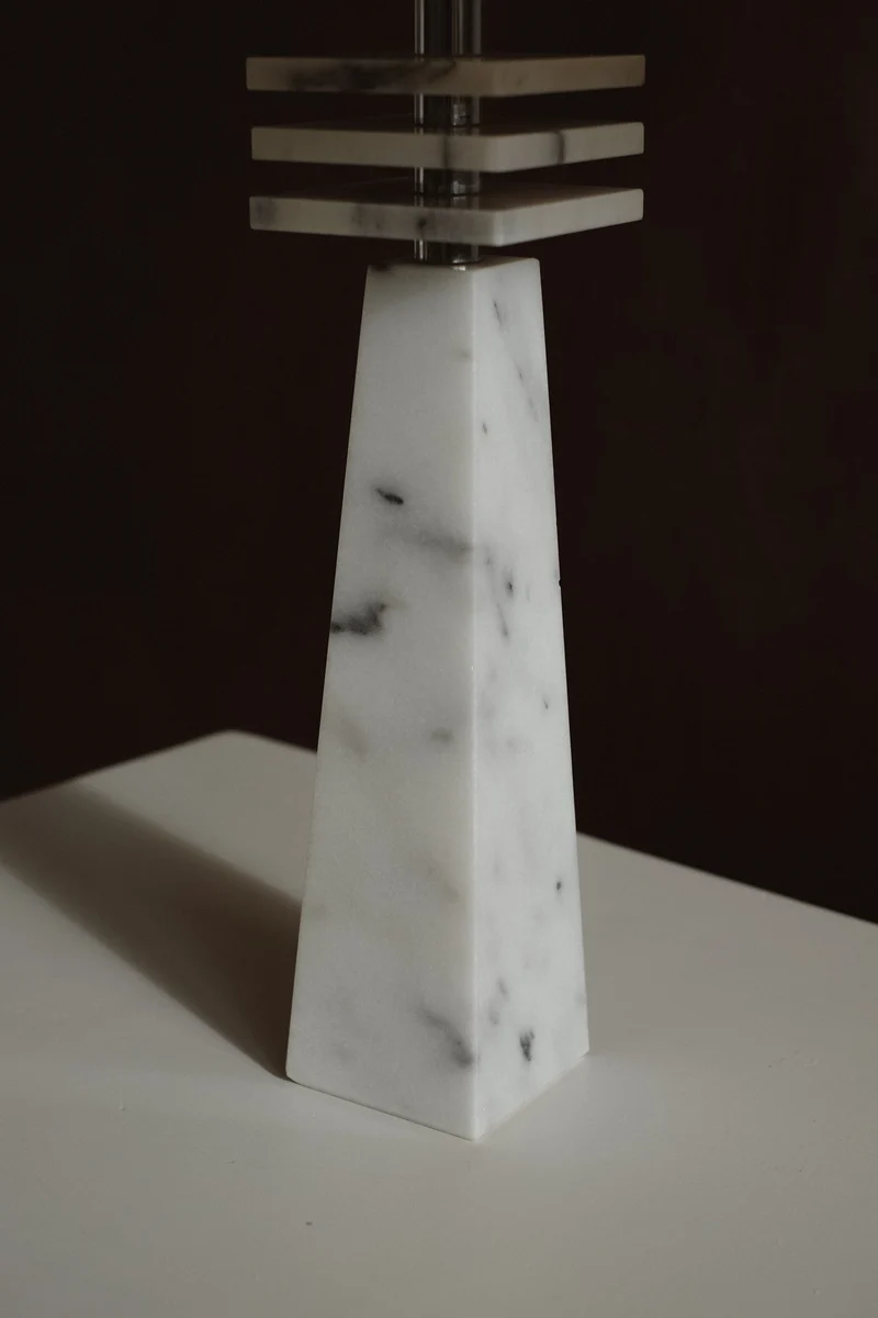 Vintage Marble Table Lamp