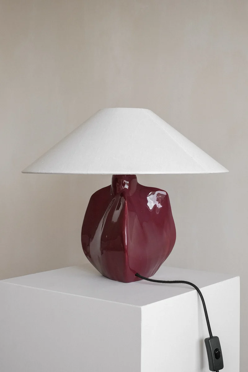 Vintage Mid-Century Tim Orr Ceramic Table Lamp, 1960s