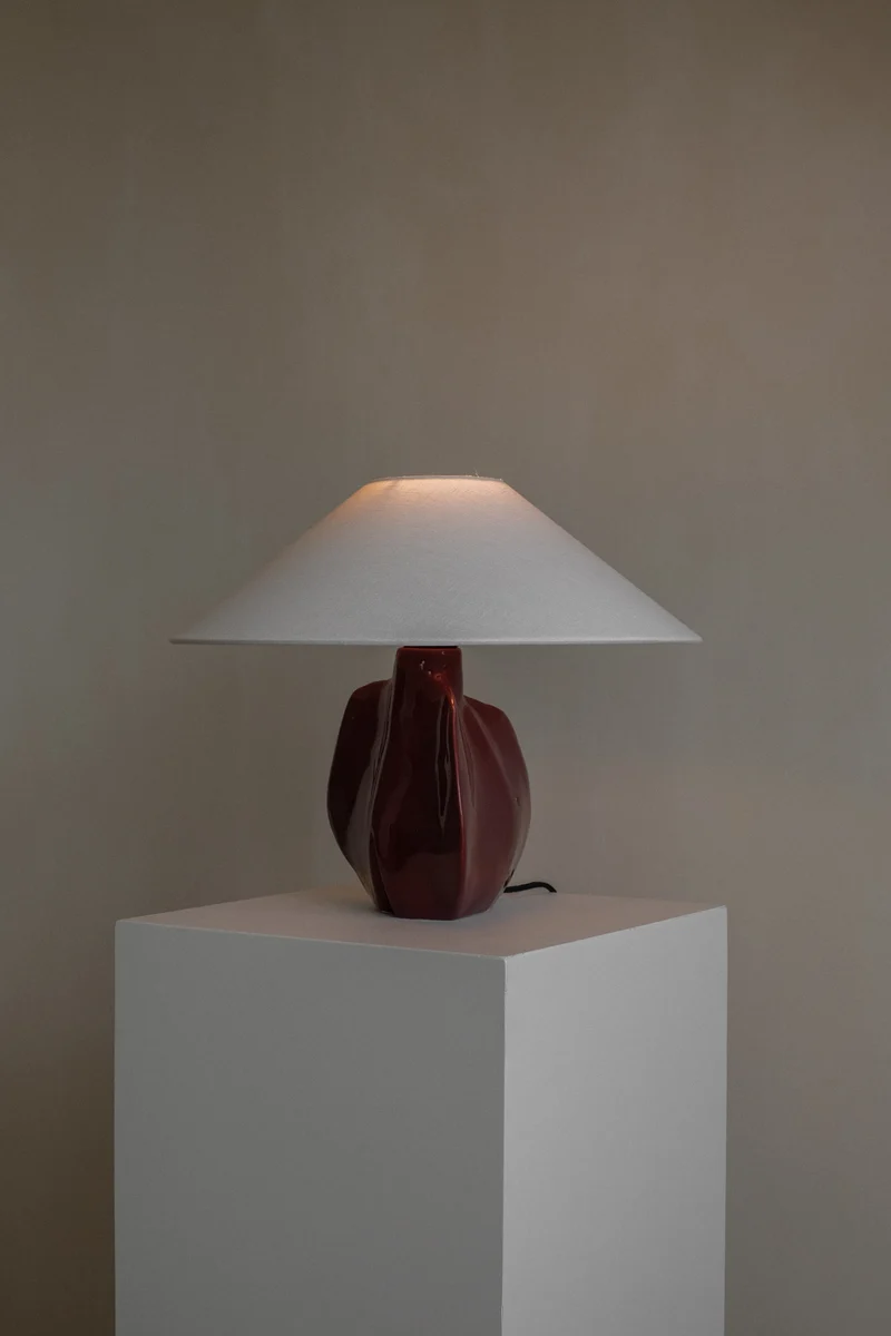 Vintage Mid-Century Tim Orr Ceramic Table Lamp, 1960s