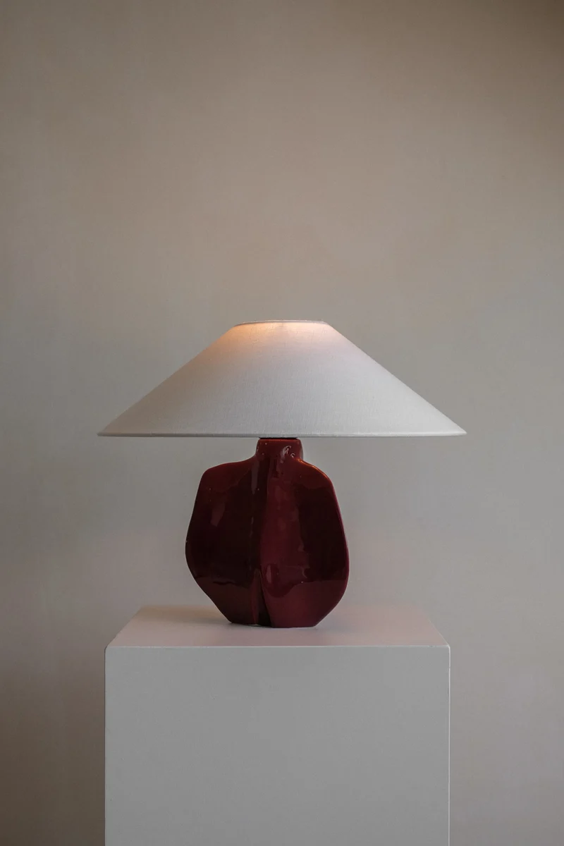 Vintage Mid-Century Tim Orr Ceramic Table Lamp, 1960s