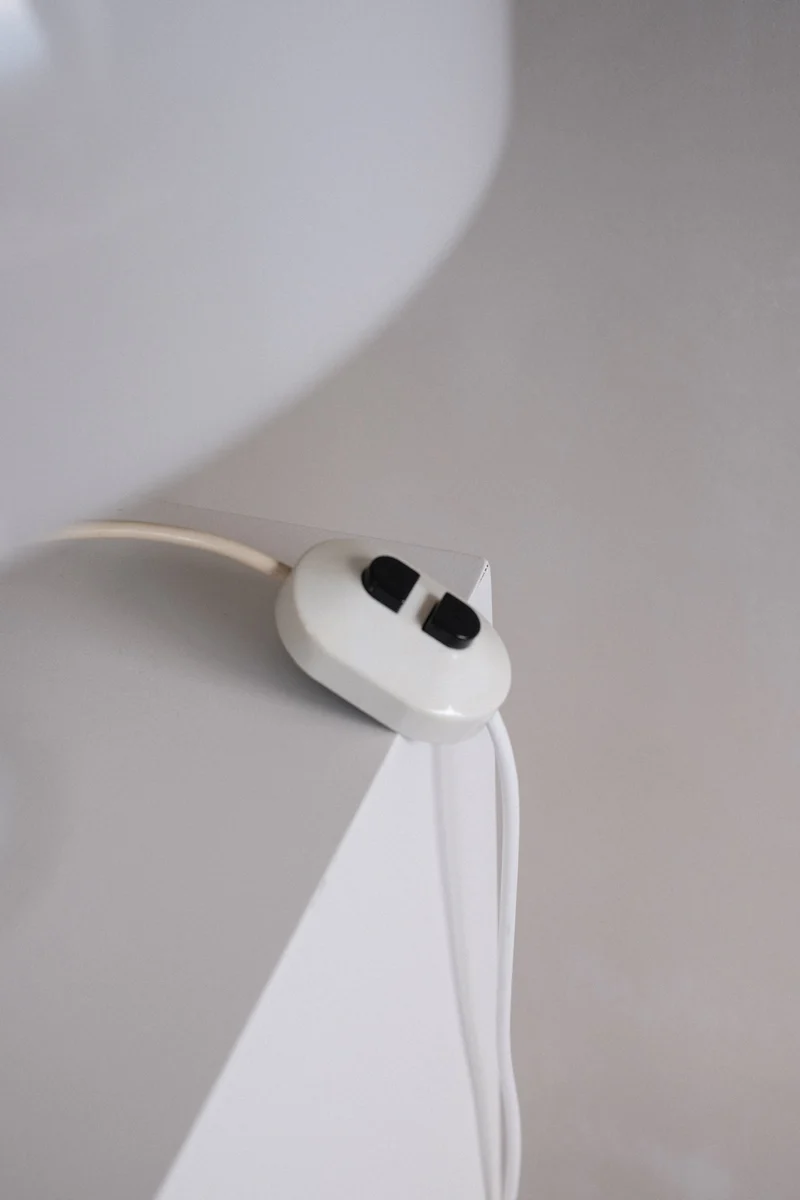 Vintage Brumbry Chrome Table Lamp by Luigi Massoni for Harvey Guzzini, 1960s