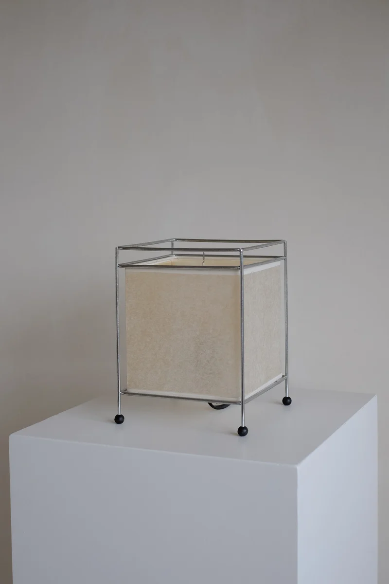 Vintage Japanese Rice Paper Table Lamp