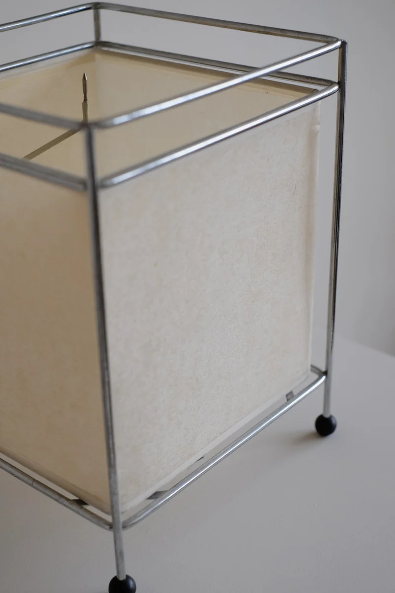 Vintage Japanese Rice Paper Table Lamp
