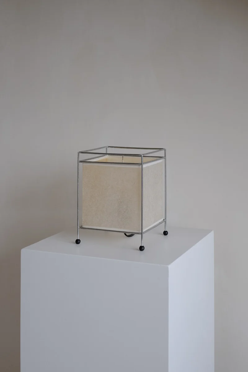 Vintage Japanese Rice Paper Table Lamp