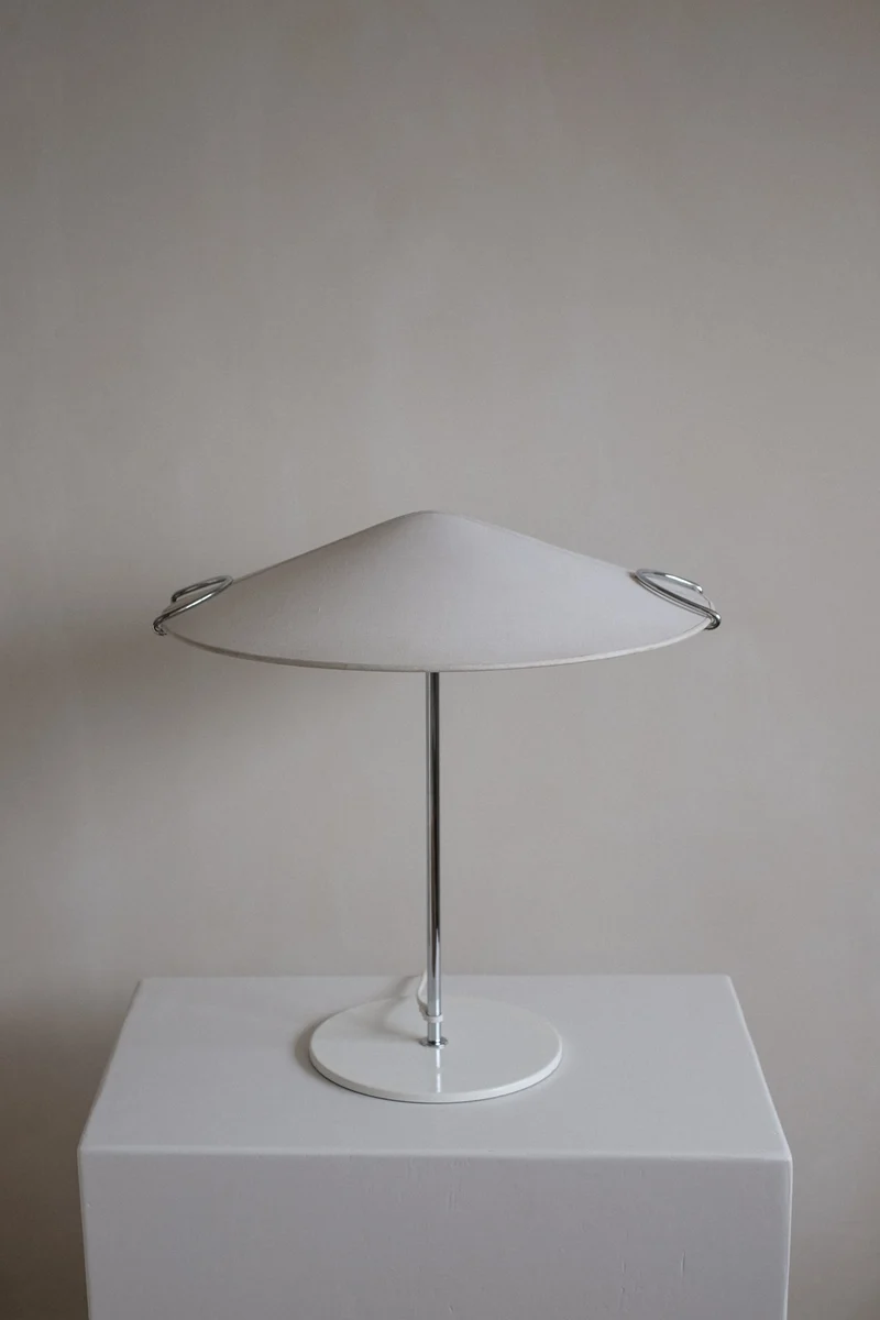 Vintage "Cello" Chrome Table Lamp 1980s