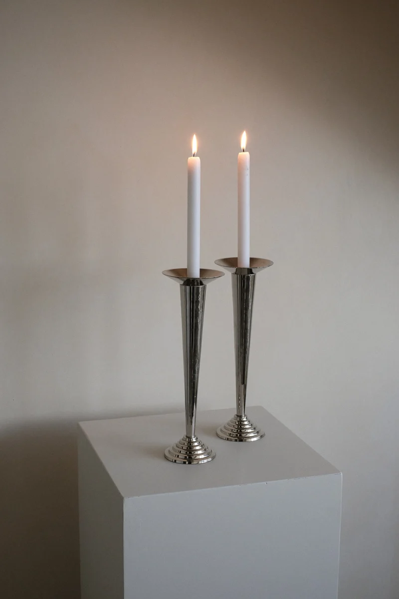 Art Deco Candle Holders