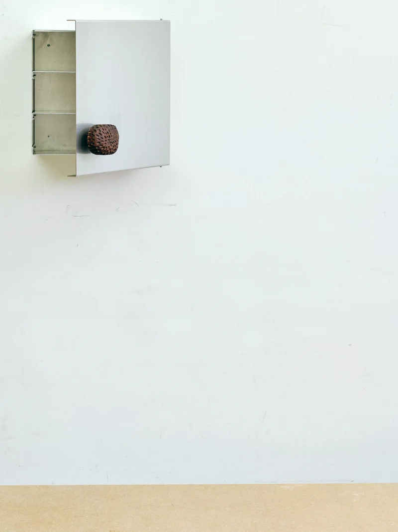 Medicine Cabinet - Metal and Wood