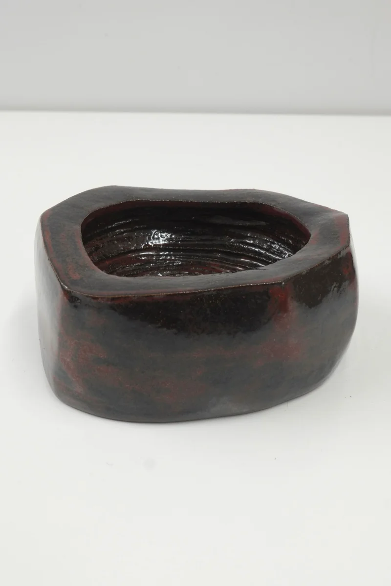 Carved Bowl (Red Iron)