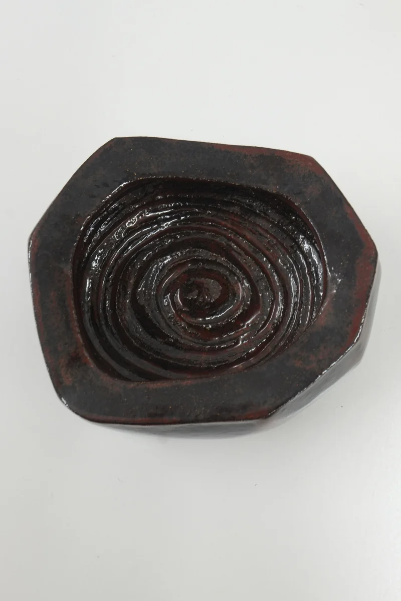 Carved Bowl (Red Iron)