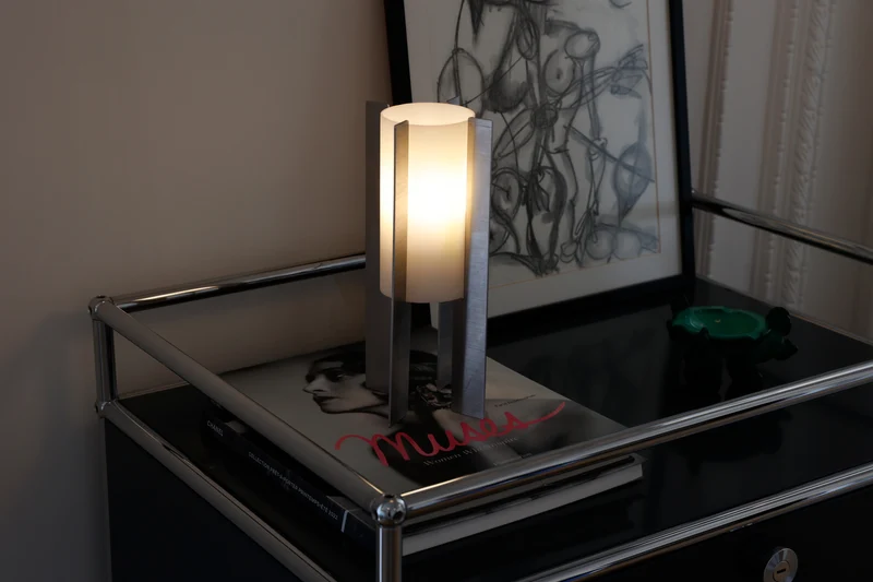 Lumix Mini Stainless Steel Table Lamp