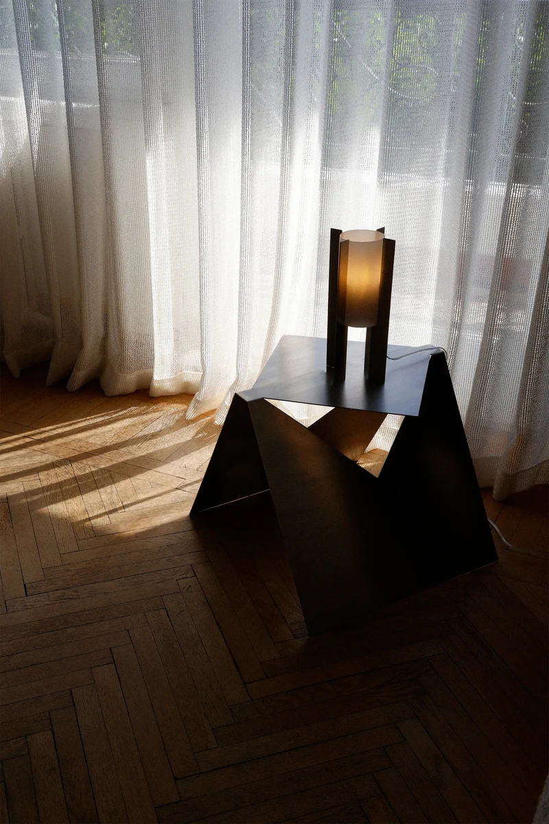 Lumix Mini Stainless Steel Table Lamp