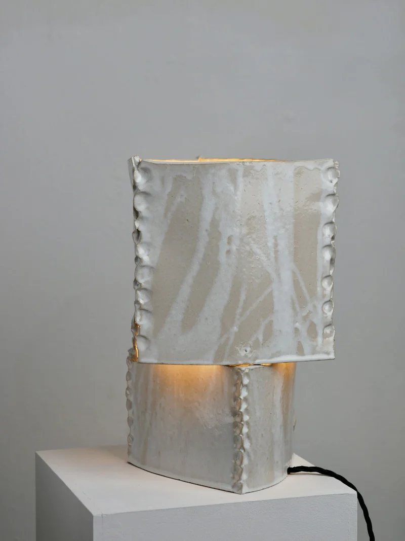 Capsule Ceramic Table Lamp